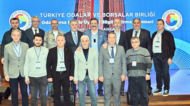 Çaycuma Ticaret ve Sanayi Odası Yönetim Kurulu Başkanı Zekai Kamitoğlu, Meclis Başkanı Yusuf Hüseyin Arslan...