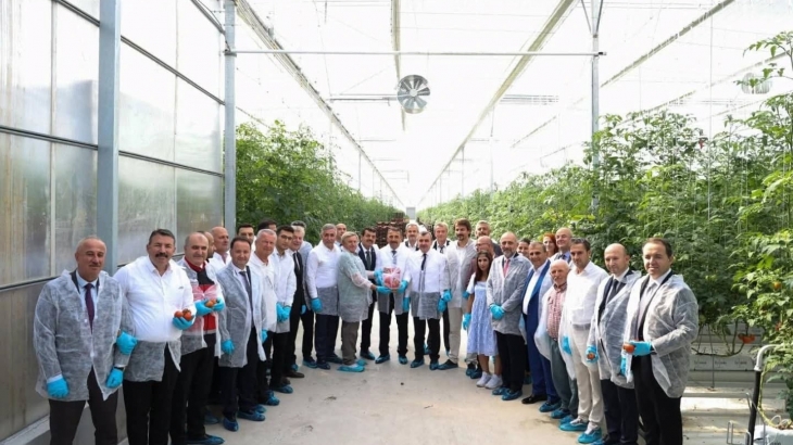 Çaycuma Tarıma Dayalı İhtisas Sera OSB’de İlk Hasat Gerçekleştirildi.