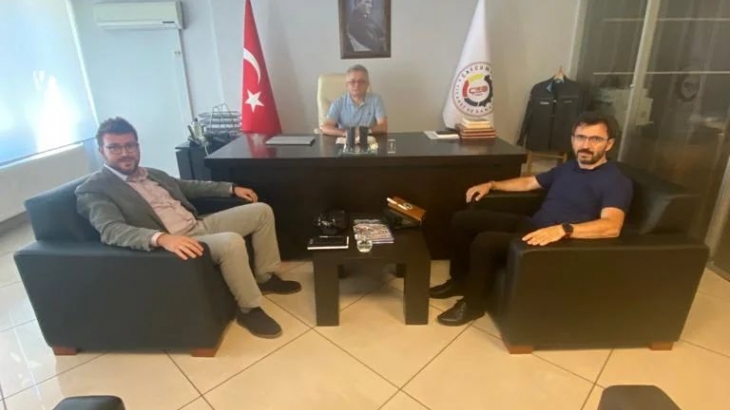 Zonguldak Bülent Ecevit Üniversitesi Dr. Öğretim Üyesi İshak Turhan ve Doç. Dr. Şaban Çelikoğlu Odamızı ziyaret ederek...