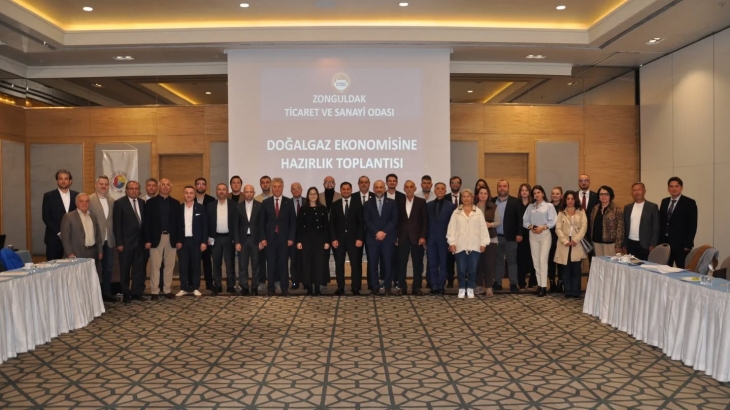 ZONGULDAK’TA DOĞALGAZ EKONOMİSİNE HAZIRLIK TOPLANTISI YAPILDI.